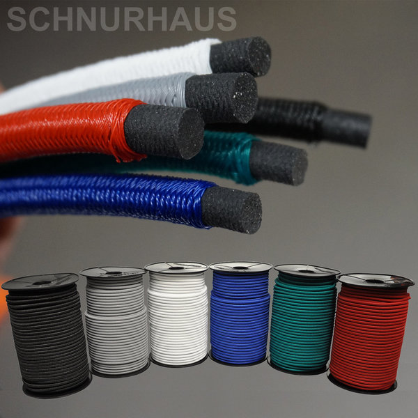 8mm PE monoflex Expanderseil Gummiseil 100m (verschiedene Farben)
