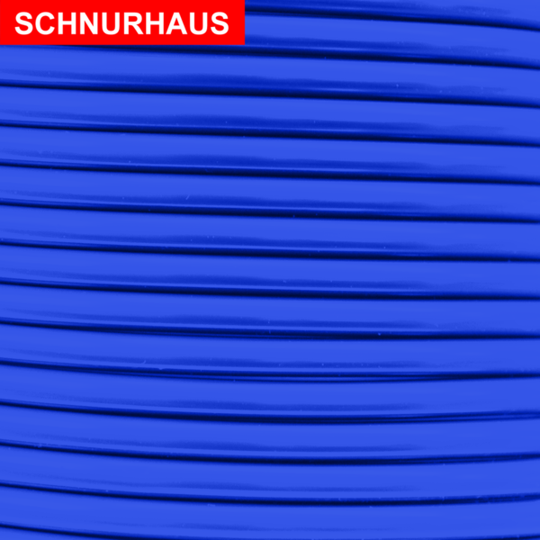 5,4mm PVC Schnur Rundschnur Hohlkeder 100m, Spaghettischnur